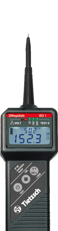 ΩMegaSafe ISO 1 Insulation Tester